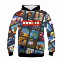 Детское 3D худи Roblox frames - PrintSalon