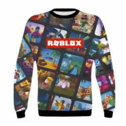 Детский 3D свитшот Roblox frames - PrintSalon