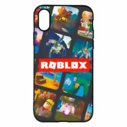 Чехол для iPhone X/Xs Roblox frames - PrintSalon