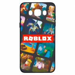 Чехол для Samsung J7 2016 Roblox frames - PrintSalon
