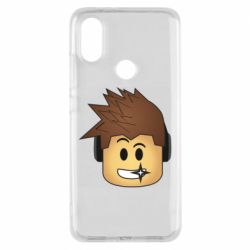Чехол для Xiaomi Mi A2 Roblox head - PrintSalon