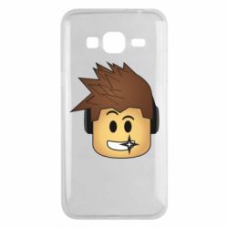 Чехол для Samsung J3 2016 Roblox head - PrintSalon