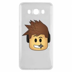 Чехол для Samsung J7 2016 Roblox head - PrintSalon