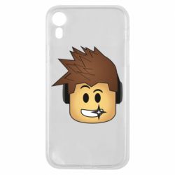 Чехол для iPhone XR Roblox head