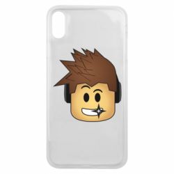 Чехол для iPhone Xs Max Roblox head - PrintSalon