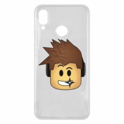 Чехол для Huawei P Smart Plus 2018 Roblox head - PrintSalon