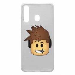 Чехол для Samsung A60 Roblox head - PrintSalon