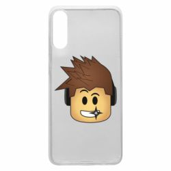 Чехол для Samsung A70 Roblox head - PrintSalon