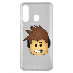 Чехол для Samsung M40 Roblox head - PrintSalon