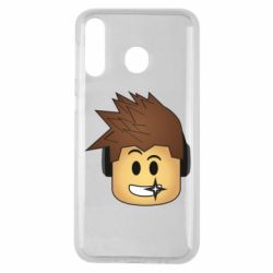 Чехол для Samsung M30 Roblox head - PrintSalon