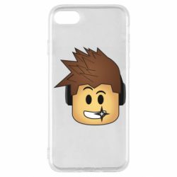 Чехол для iPhone SE 2020 Roblox head - PrintSalon