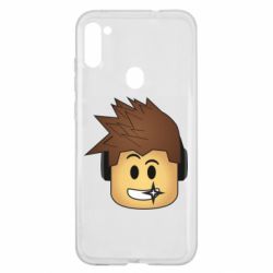 Чехол для Samsung A11/M11 Roblox head - PrintSalon