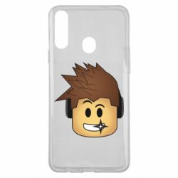 Чехол для Samsung A20s Roblox head - PrintSalon