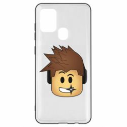 Чехол для Samsung A21s Roblox head - PrintSalon