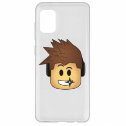 Чехол для Samsung A31 Roblox head - PrintSalon