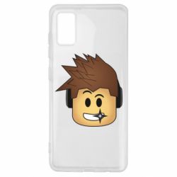 Чехол для Samsung A41 Roblox head - PrintSalon