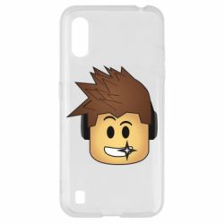 Чехол для Samsung A01/M01 Roblox head