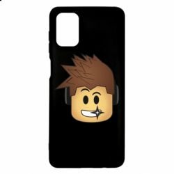 Чехол для Samsung M51 Roblox head - PrintSalon