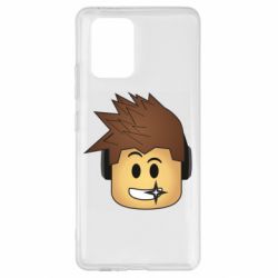 Чехол для Samsung S10 Lite Roblox head - PrintSalon