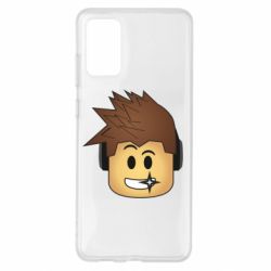 Чехол для Samsung S20+ Roblox head - PrintSalon