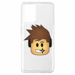Чехол для Oppo A74 4G Roblox head - PrintSalon