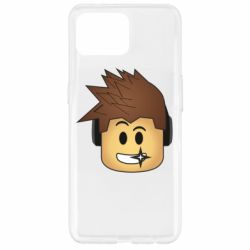 Чехол для Oppo Reno 4 Lite Roblox head - PrintSalon