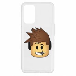 Чехол для Oppo Reno 5 4G Roblox head - PrintSalon