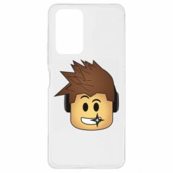 Чехол для Xiaomi Redmi Note 10 Pro Roblox head - PrintSalon