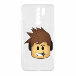 Чехол для Xiaomi Redmi 9 Roblox head