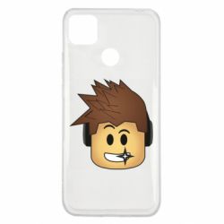 Чехол для Xiaomi Redmi 9c Roblox head - PrintSalon