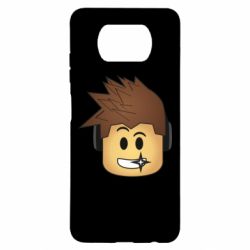 Чехол для Xiaomi Poco X3 Roblox head - PrintSalon