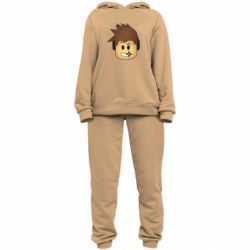 Женский костюм Roblox head - PrintSalon