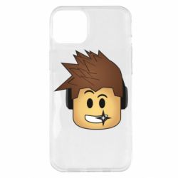 Чехол для iPhone 14 Plus Roblox head - PrintSalon