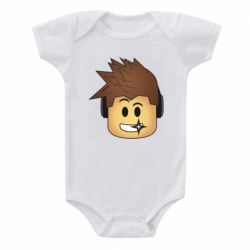 Детский бодик Roblox head - PrintSalon