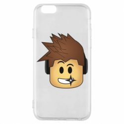Чехол для iPhone 6/6S Roblox head - PrintSalon