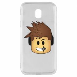 Чехол для Samsung J3 2017 Roblox head - PrintSalon