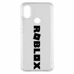 Чехол для Xiaomi Mi A2 Roblox inscription - PrintSalon
