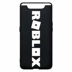 Чехол для Samsung A80 Roblox inscription