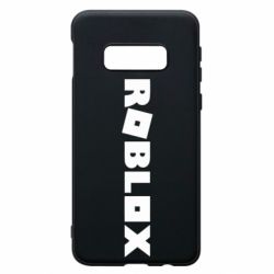 Чехол для Samsung S10e Roblox inscription - PrintSalon