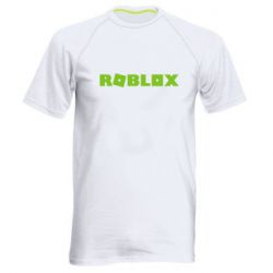 Мужская футболка для спорта Roblox inscription - PrintSalon