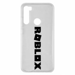 Чехол для Xiaomi Redmi Note 8 Roblox inscription