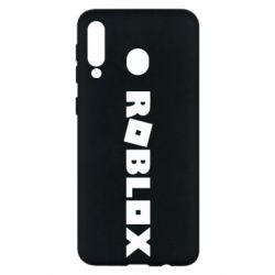Чехол для Samsung M30 Roblox inscription - PrintSalon