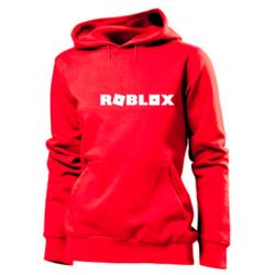 Женское худи Roblox inscription - PrintSalon