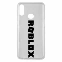 Чехол для Samsung A10s Roblox inscription - PrintSalon
