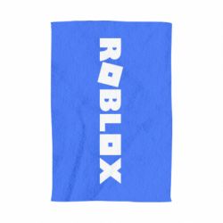 Полотенце с принтом Roblox inscription - PrintSalon