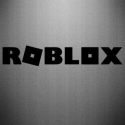 Наклейка Roblox inscription - PrintSalon