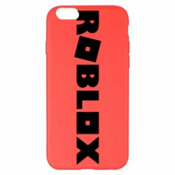 Чехол для iPhone 6 Plus/6S Plus Roblox inscription