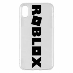 Чохол для iPhone X/Xs Roblox inscription