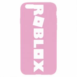 Чехол для iPhone 6/6S Roblox inscription - PrintSalon