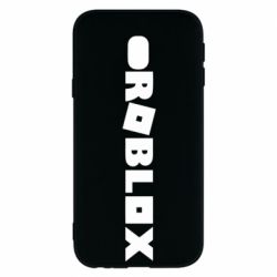 Чехол для Samsung J3 2017 Roblox inscription - PrintSalon